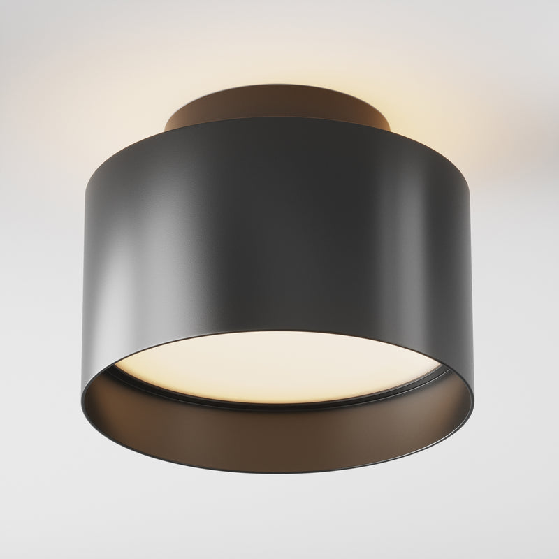 Maytoni Planet 1L ceiling spotlight, black LED D 12cm