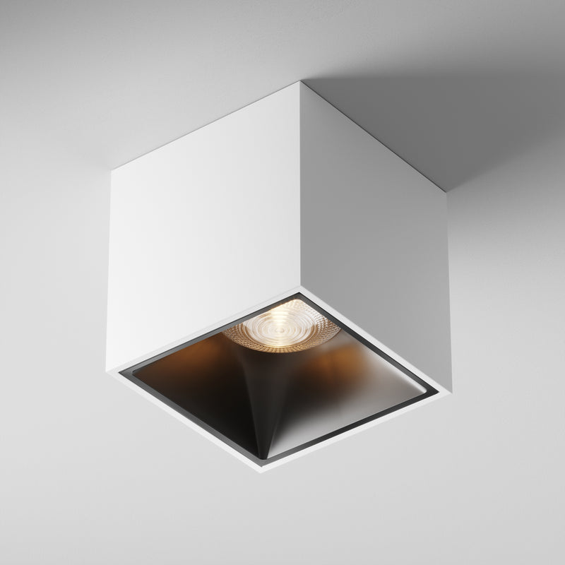 Maytoni Alfa LED 1L ceiling spotlight, white LED H 7cm