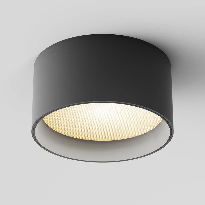 Maytoni Vega 1L ceiling spotlight, black LED D 14cm