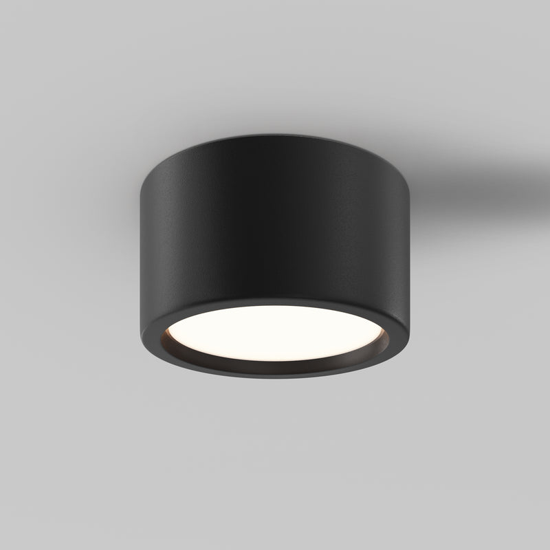 Maytoni Hydra 1L ceiling spotlight, black LED D 17.6cm