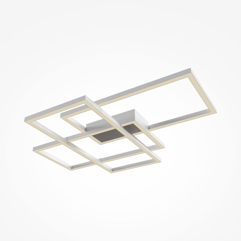 Maytoni Rida 3L ceiling lamp, gold LED H 8cm