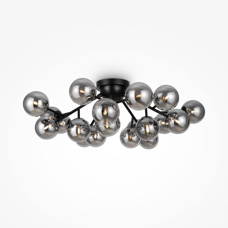 Lampada da soffitto Maytoni Dallas 20L, nera G9 D 75cm