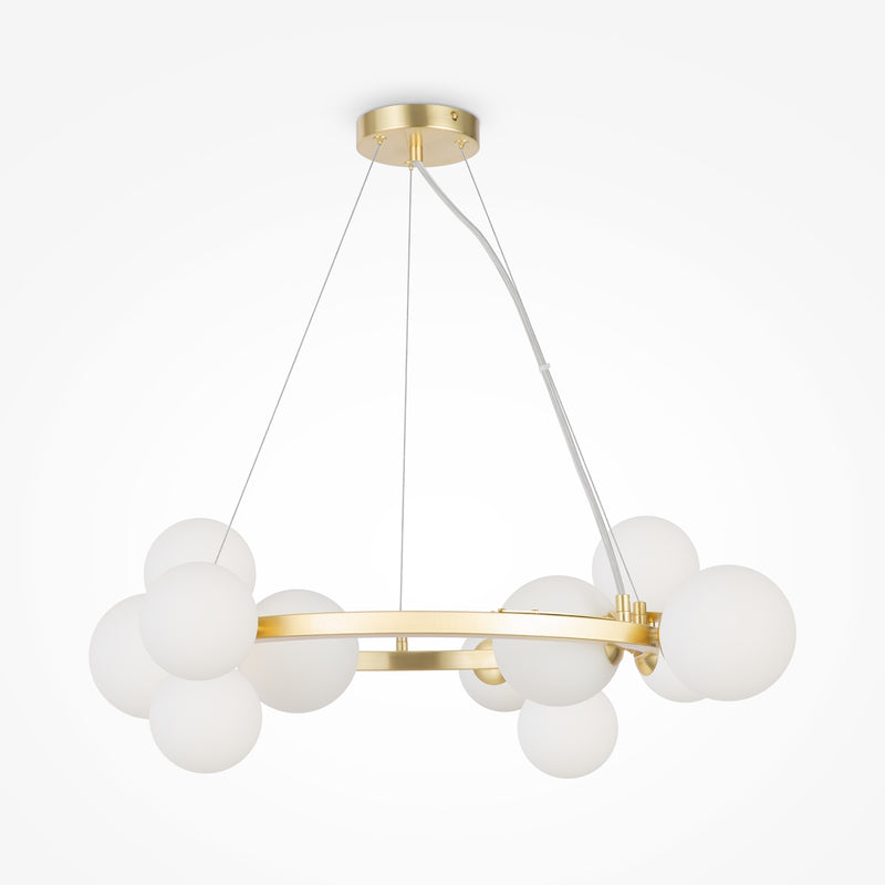 Maytoni Dallas 11L hanglamp, zwart G9 D 67cm