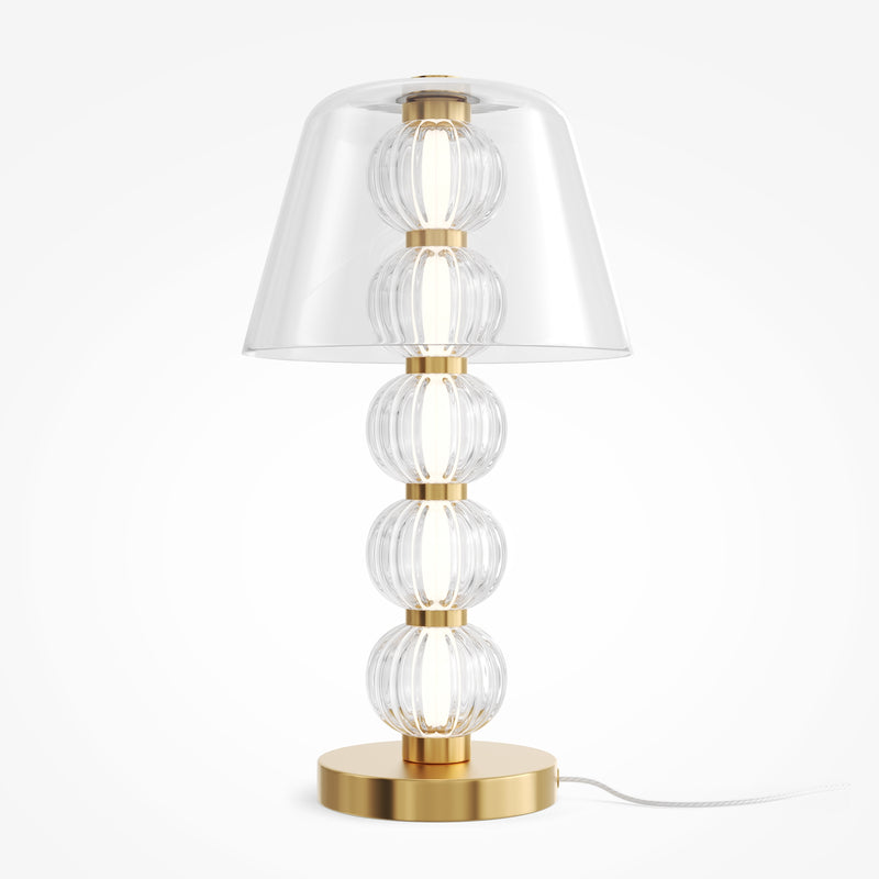 Lampe de table Maytoni Amulet 1L, or LED D 25cm