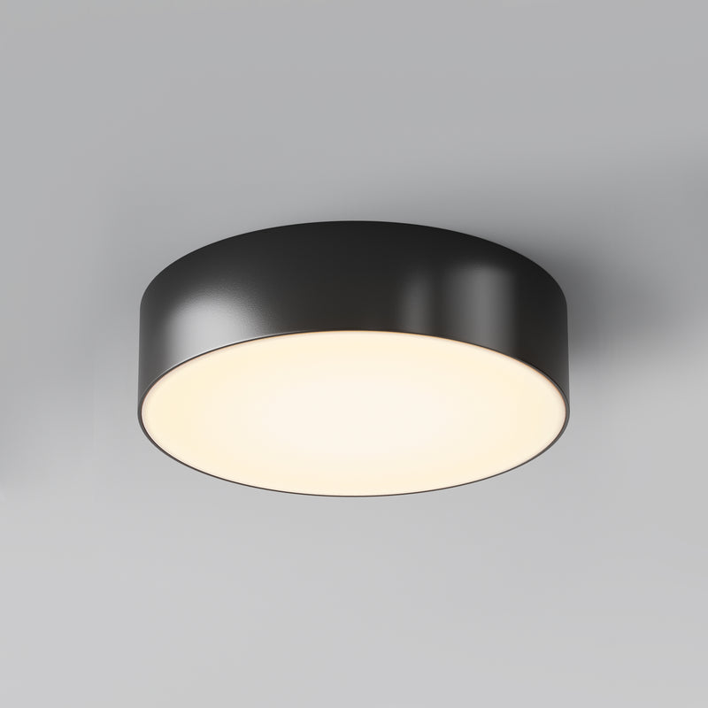 Maytoni Zon IP 1L, black LED D 22cm