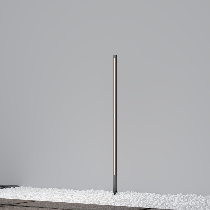 Maytoni Pole 1L, graphite LED H 120cm