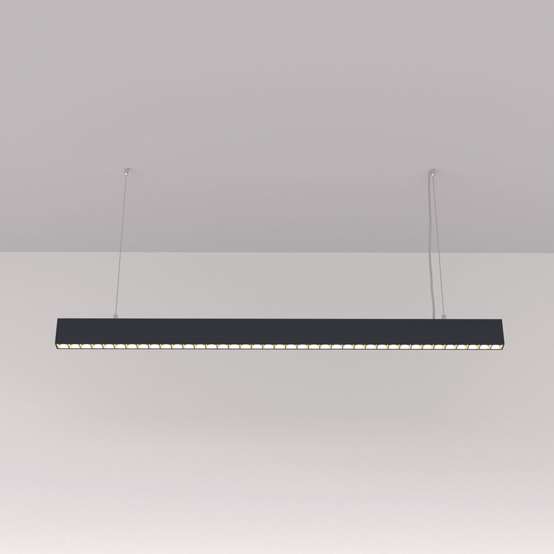 Maytoni Points 1L track lighting lamp, black LED H 7.5cm