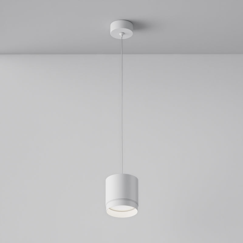 Maytoni Polar 1L pendant lamp, black GX53 D 8.2cm