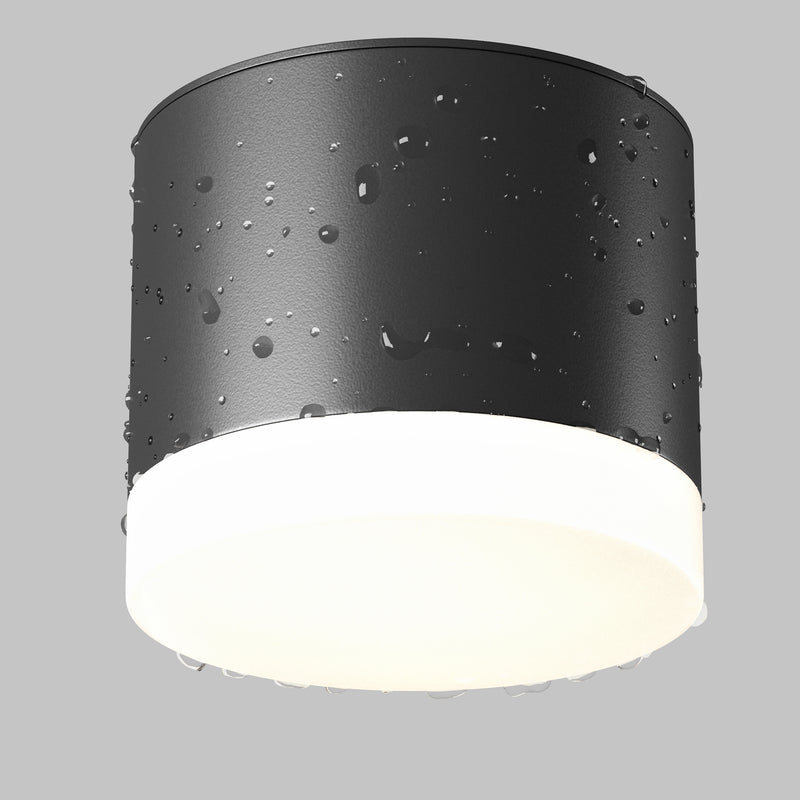 Maytoni Pauline 1L ceiling spotlight, black GX53 D 8.2cm