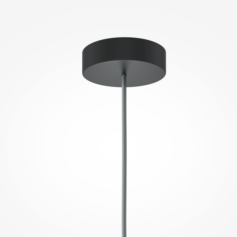 Maytoni Kyoto 1L pendant lamp, black G9 D 10cm