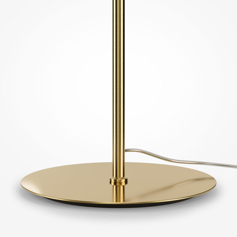 Maytoni Pattern 1L floor lamp, chrome LED D 25cm