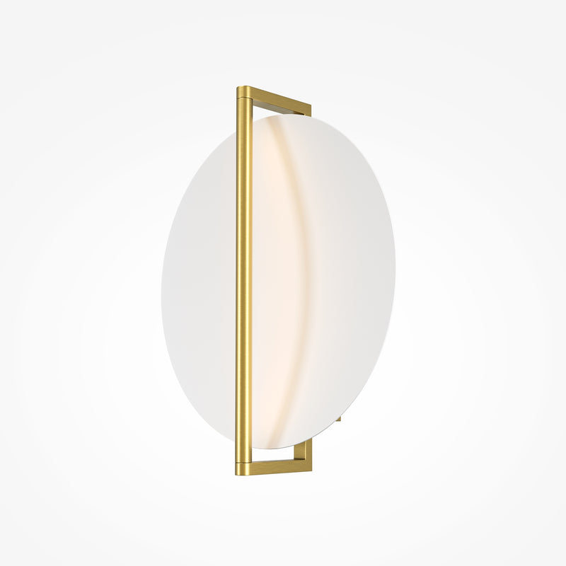 Maytoni Mira 1L vaskemaskine sconce lampe, sort LED H 30cm