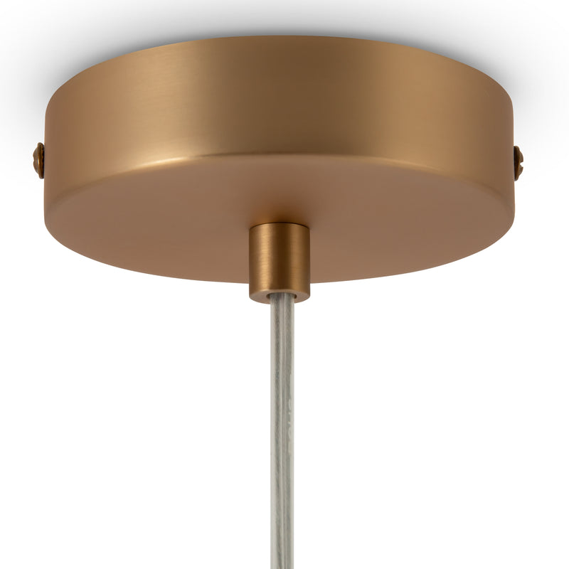 Maytoni Basic form 1L pendant lamp, gold E14 D 20cm