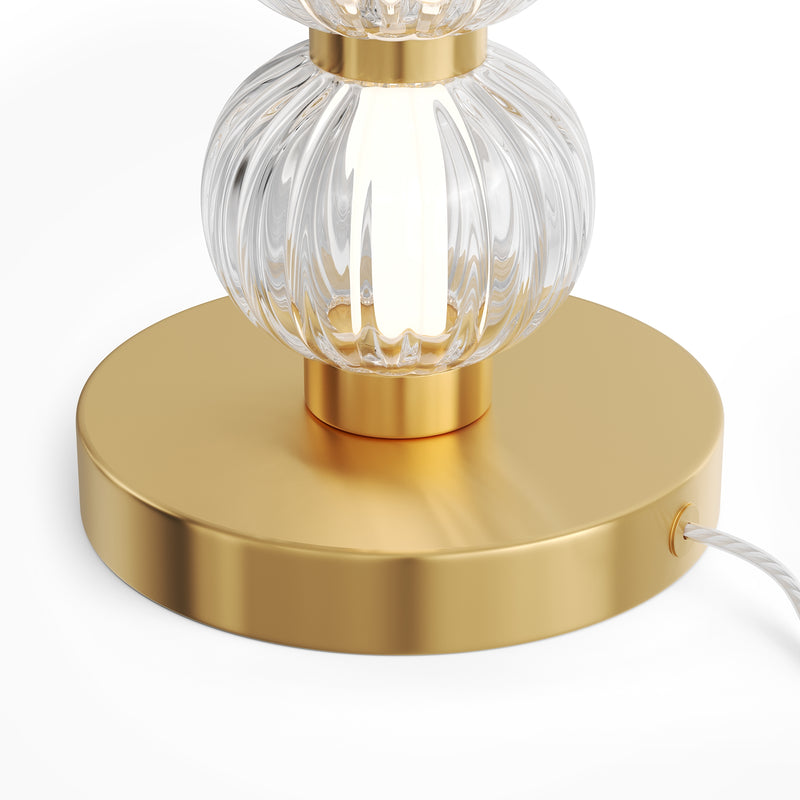 Lampe de table Maytoni Amulet 1L, or LED D 25cm