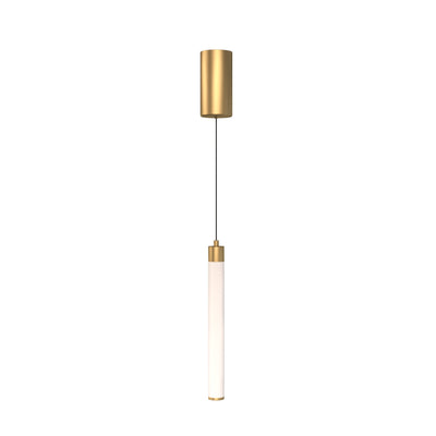 Maytoni Ray 1L pendant lamp, gold LED D 3cm