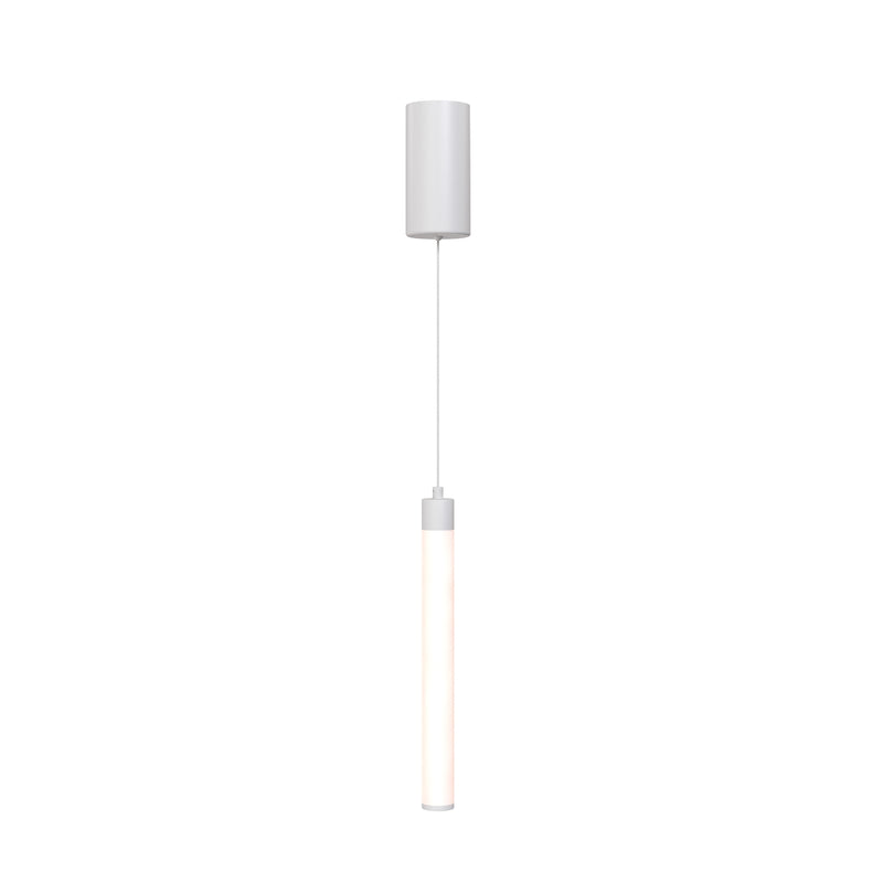 Maytoni Ray 1L pendant lamp, white LED D 3cm