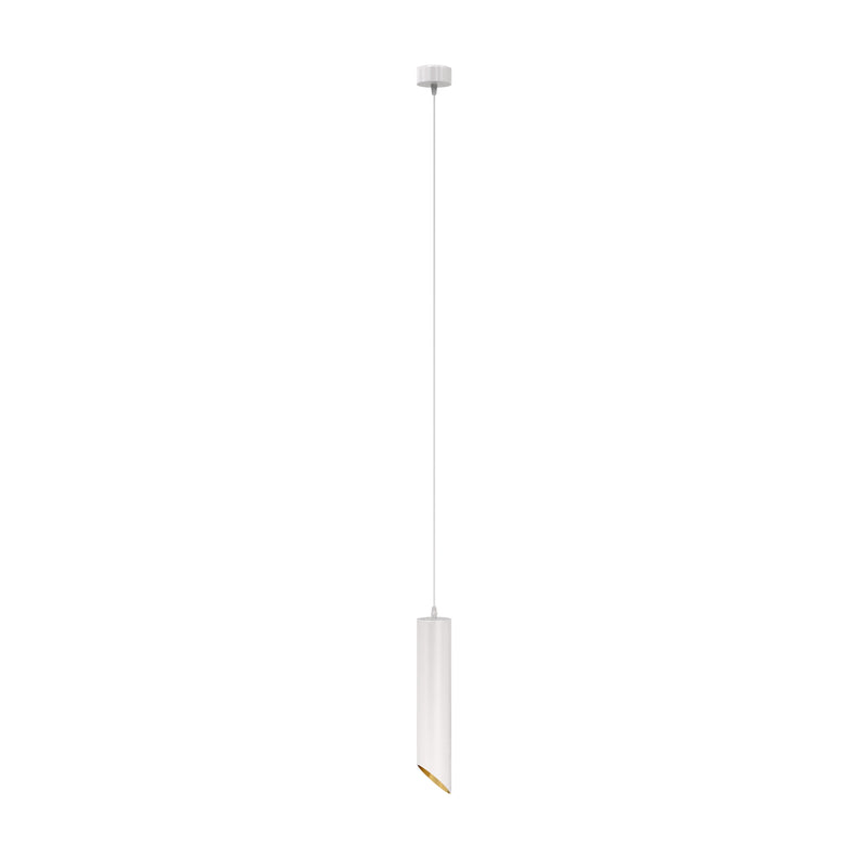 Maytoni Lipari 1L pendant lamp, white GU10 D 6cm