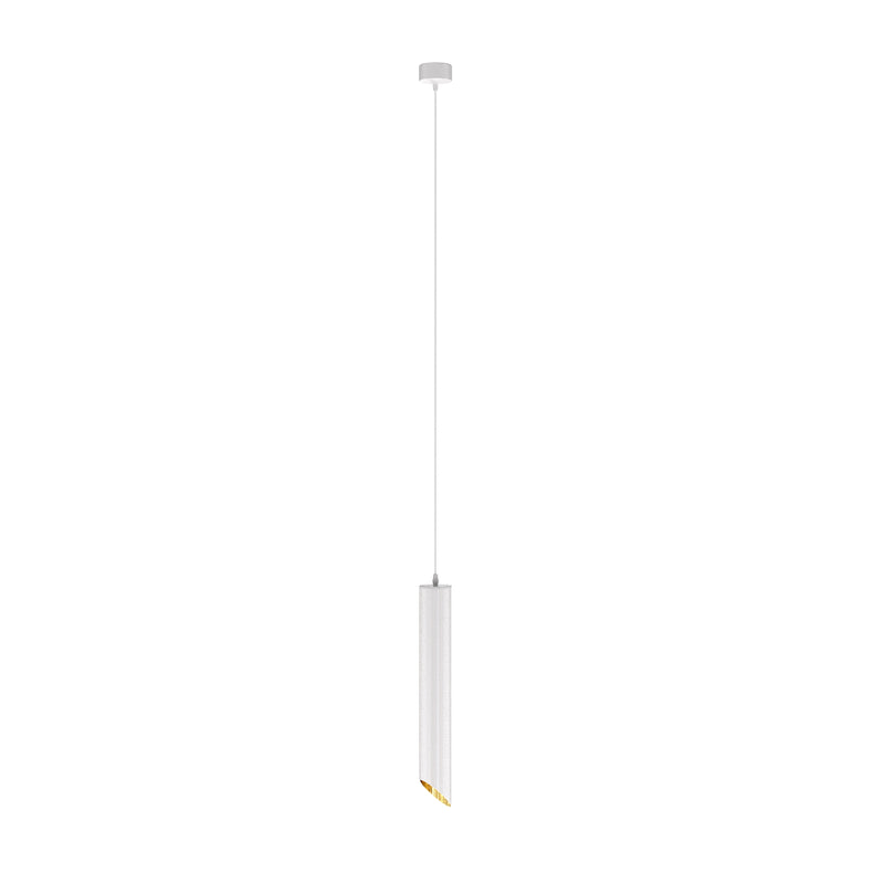 Maytoni Lipari 1L pendant lamp, white GU10 D 6cm