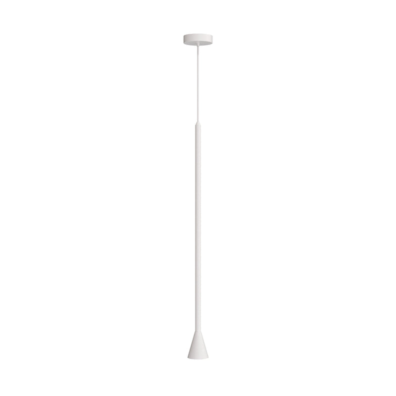 Maytoni Arrow 1L pendant lamp, white GU10 D 7.5cm