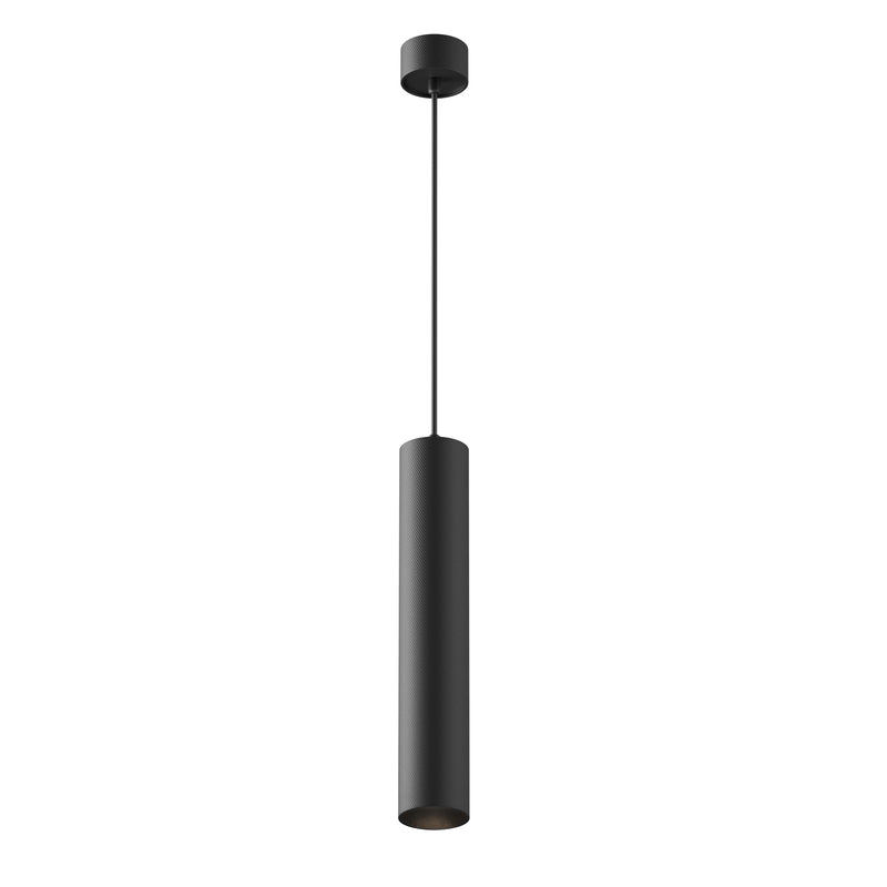 Maytoni Artisan 1L pendant lamp, black GU10 D 5.4cm