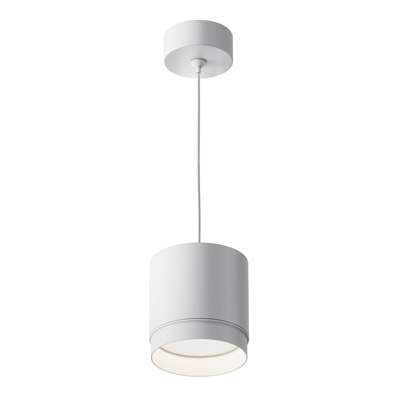 Maytoni Polar 1L pendant lamp, white GX53 D 8.2cm