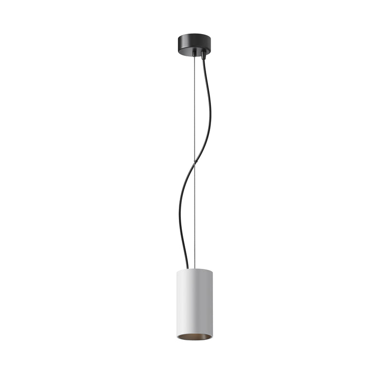 Maytoni Efir 1L pendant lamp, white LED D 7.5cm