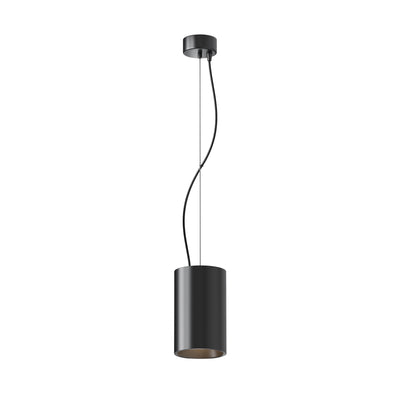 Maytoni Efir 1L pendant lamp, black LED D 10.5cm