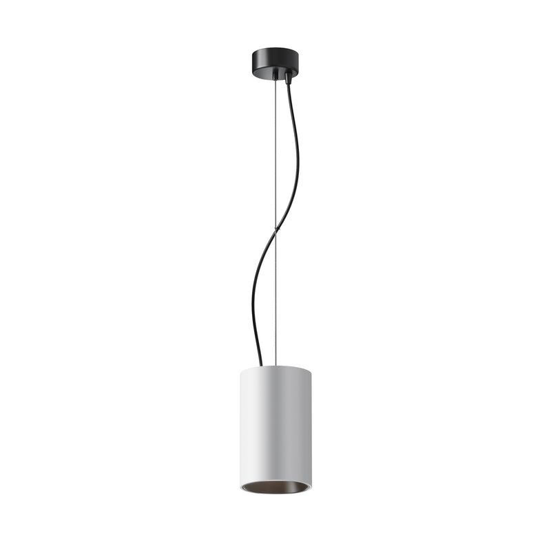 Maytoni Efir 1L pendant lamp, white LED D 10.5cm