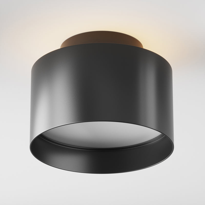 Maytoni Planet 1L ceiling spotlight, black LED D 12cm