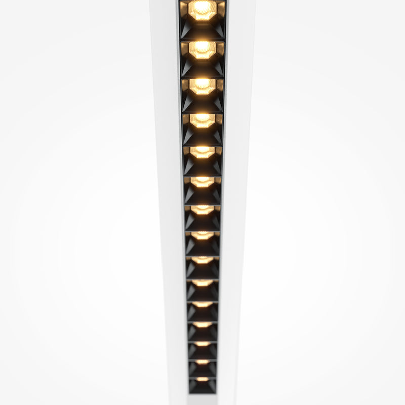 Maytoni Motion 1L track lighting lamp, black LED H 314cm