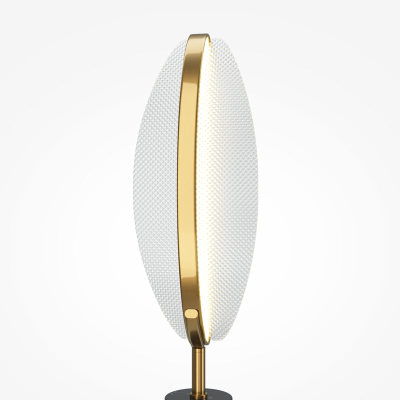 Lampe spécialisée Maytoni Breeze 1L, laiton LED H 63,1cm