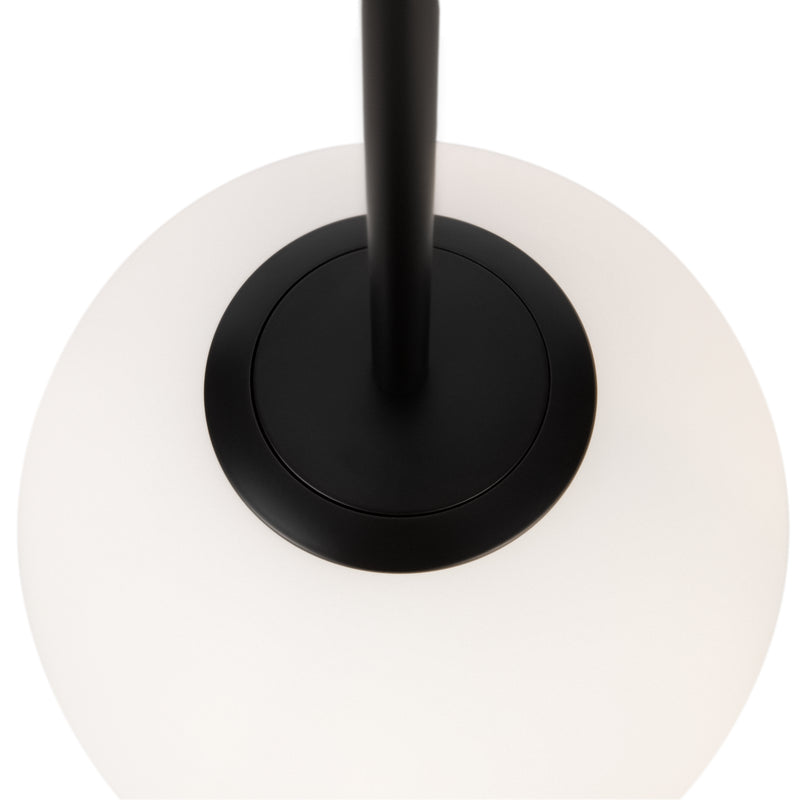 Maytoni Basic form 1L pendant lamp, black E14 D 20cm