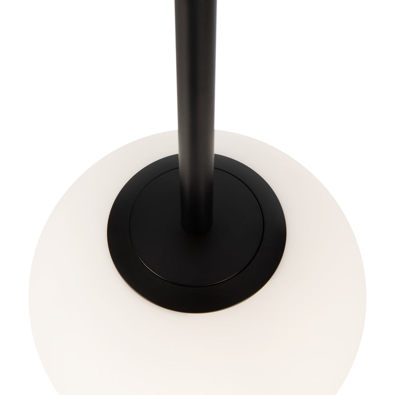 Maytoni Basic form 1L pendant lamp, black E14 D 15cm