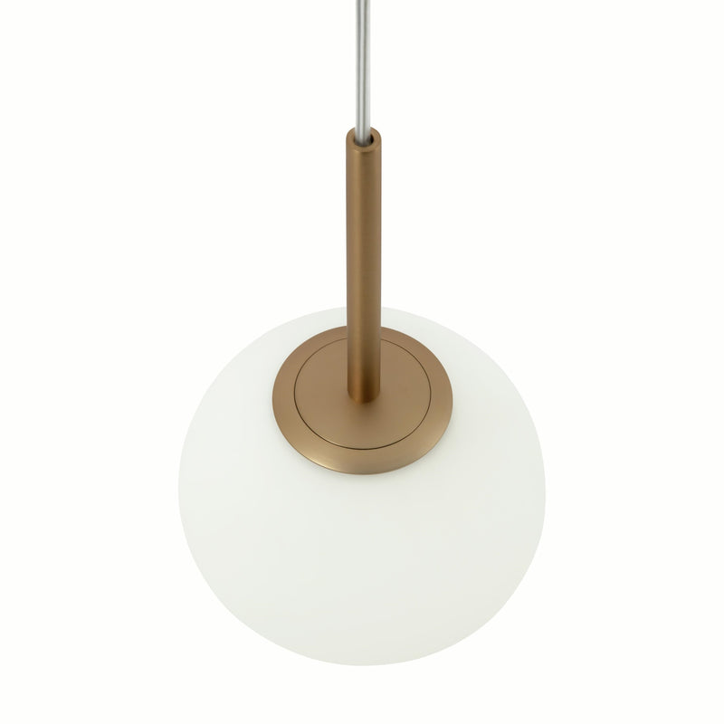 Maytoni Basic form 1L pendant lamp, gold E14 D 15cm