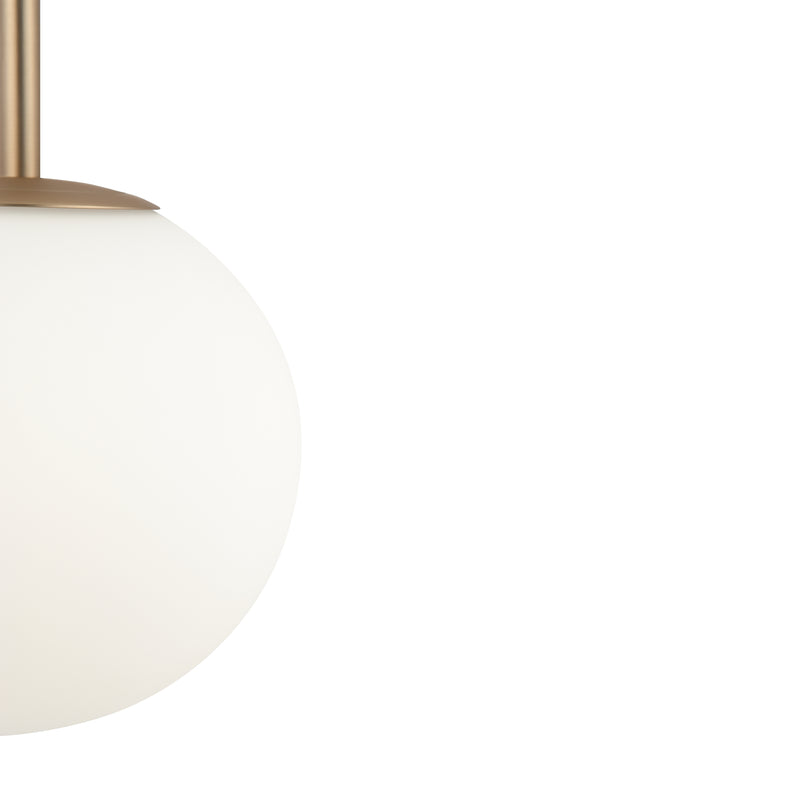 Maytoni Basic form 1L pendant lamp, gold E14 D 18cm