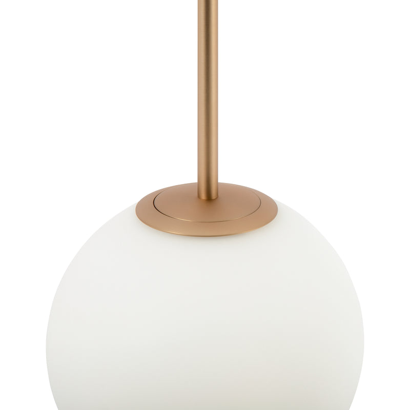 Maytoni Basisvorm 1L hanglamp, goud E14 D 20cm