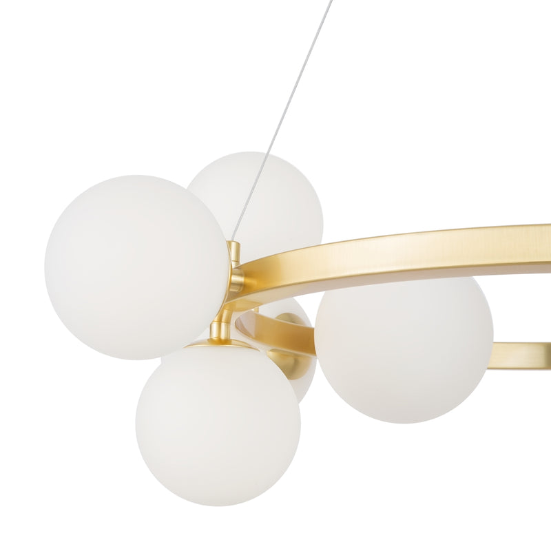 Maytoni Dallas 11L hanglamp, zwart G9 D 67cm