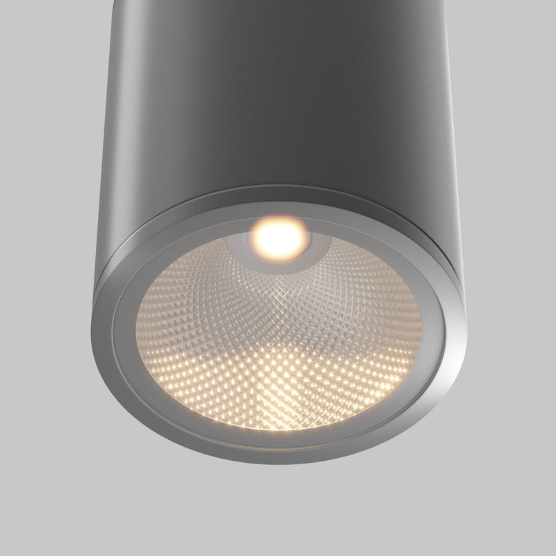 Maytoni Bar 1L outdoor spotlight, graphite LED D 9cm