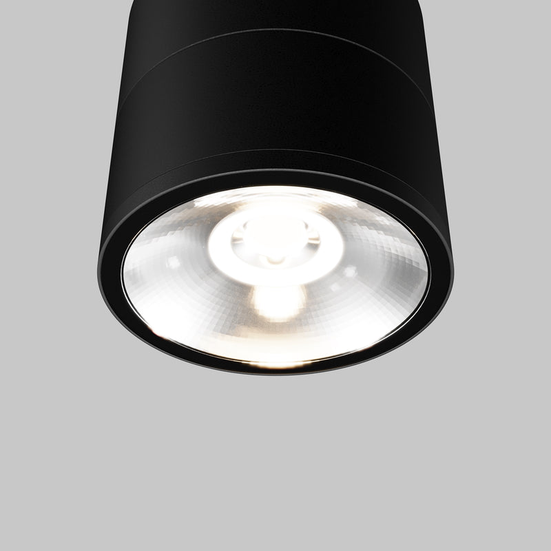 Maytoni Spin 1L buitenspot, grafiet LED D 9cm