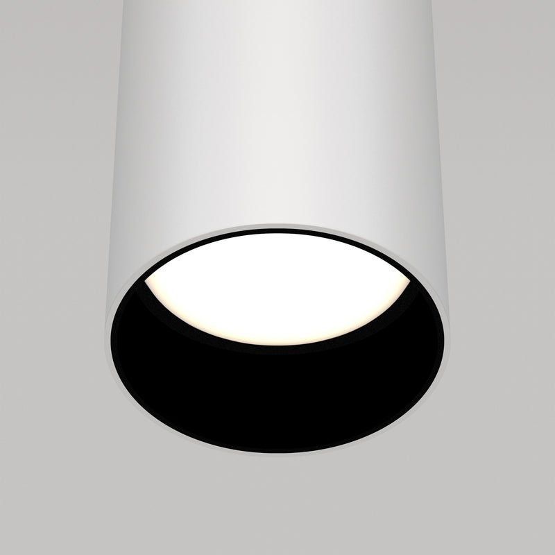 Maytoni Focus 1L pendant lamp, black GU10 D 6cm