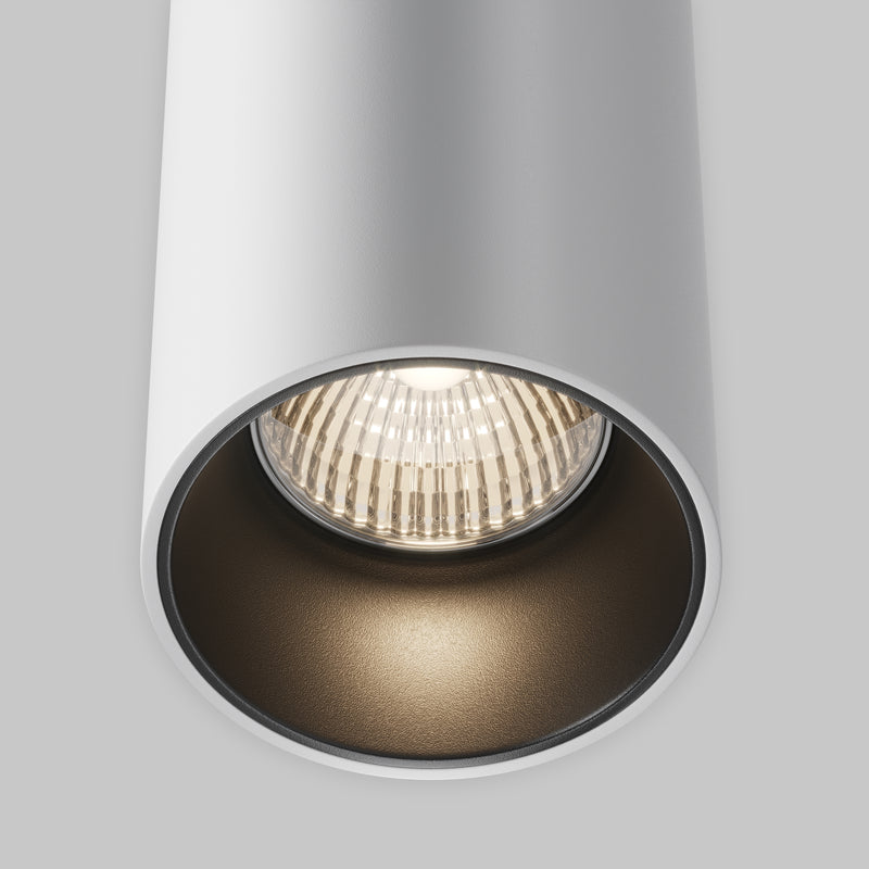 Maytoni Efir 1L loft pendel spot, sort LED D 10,5cm