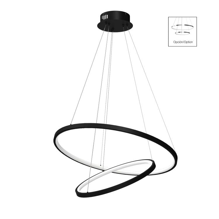 Mimax RINGOLITE 2L pendant lamp LED D 60cm