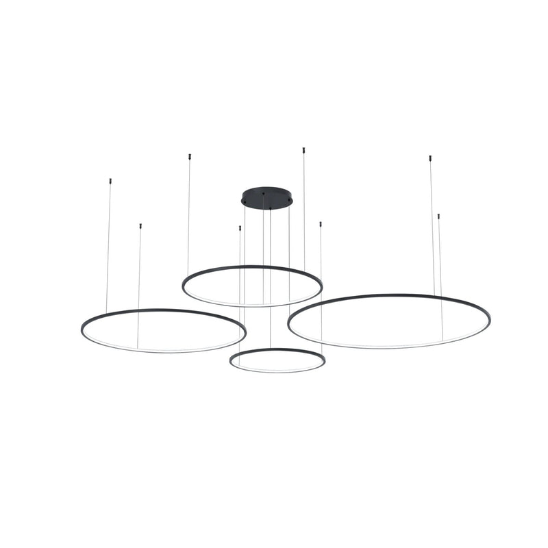 Mimax RINGOLITE 4L pendant lamp LED D 220cm