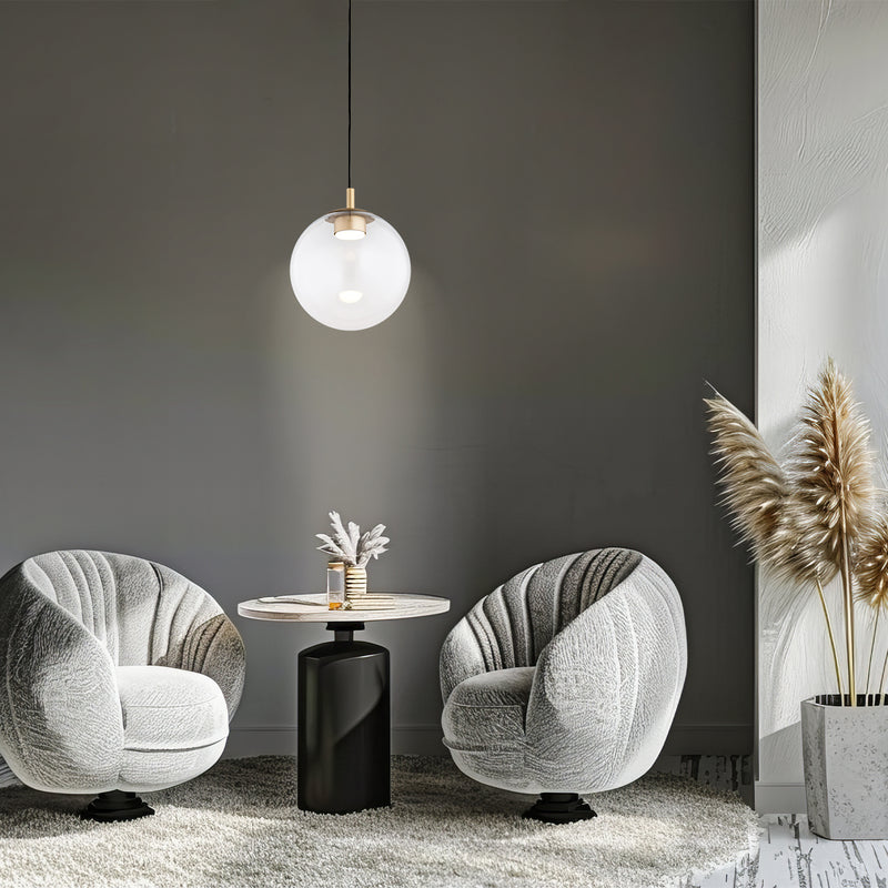 Argon Sacramento 1L pendant lamp GX53 H 157cm