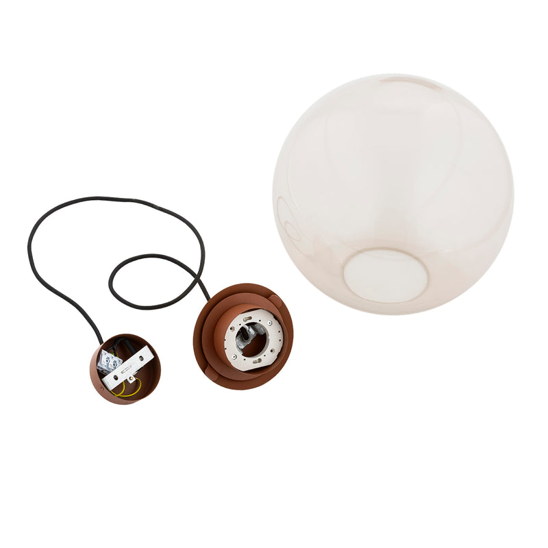 Argon Sacramento 1L pendant lamp GX53 H 157cm