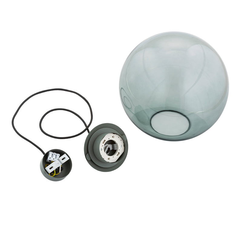 Argon Sacramento 1L pendant lamp GX53 H 157cm