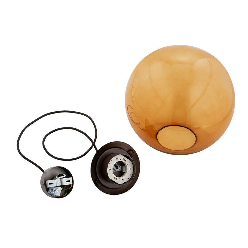 Argon Sacramento 1L pendant lamp GX53 H 157cm