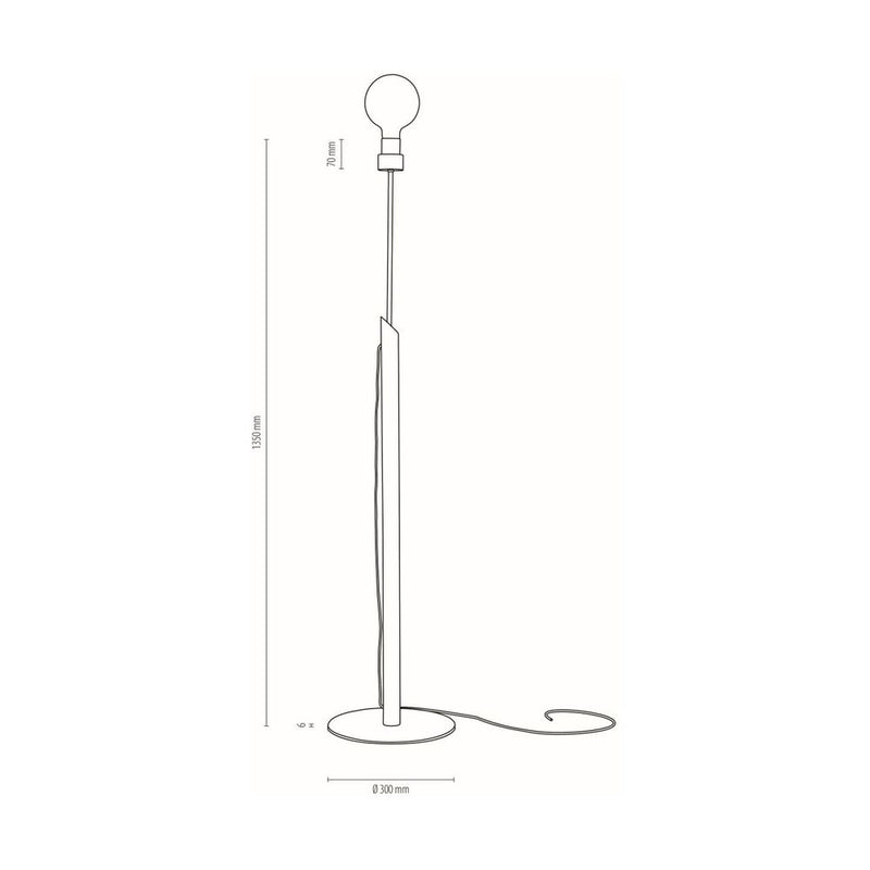 Britop Lighting Solange 1L floor lamp E27, H 132cm