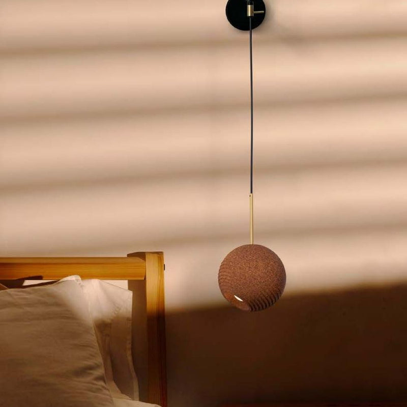 Luxcambra Terra 1L wall sconce lamp E14, D 14cm