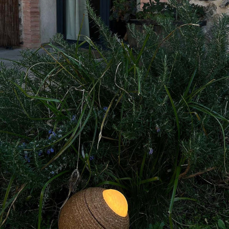 Luxcambra Terra 1L outdoor floor lamp LED, D 18cm